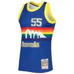 Men's Denver Nuggets Dikembe Mutombo Royal 1996/97 Hardwood Classics NBA 75th Anniversary Diamond Swingman Jersey