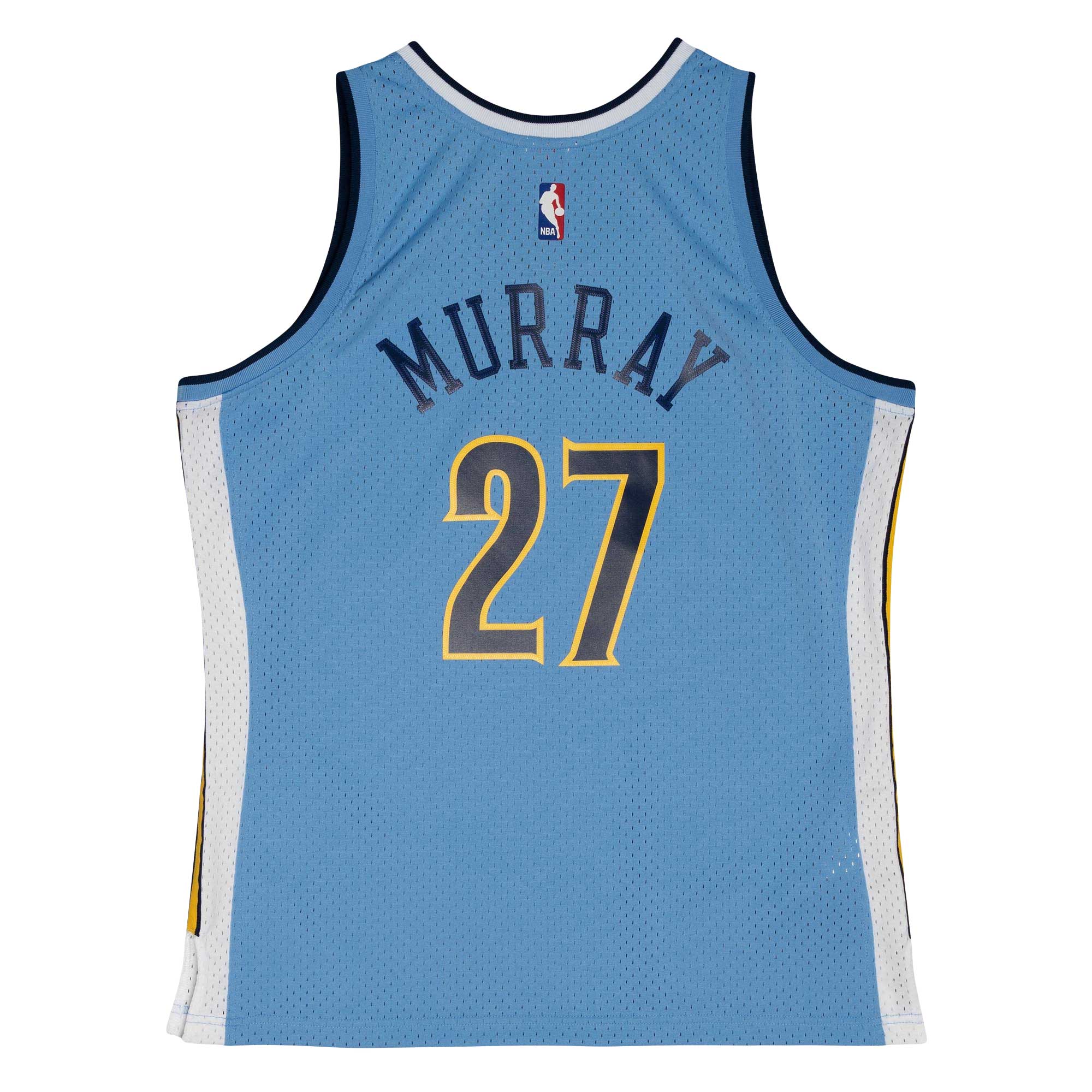 Men's Denver Nuggets Jamal Murray Powder Blue 2016/17 Throwback Swingman Jersey