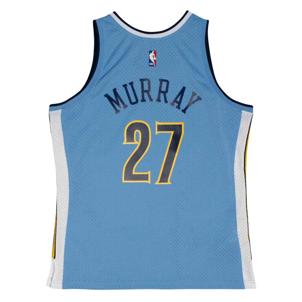 Men's Denver Nuggets Jamal Murray Powder Blue 2016/17 Throwback Swingman Jersey