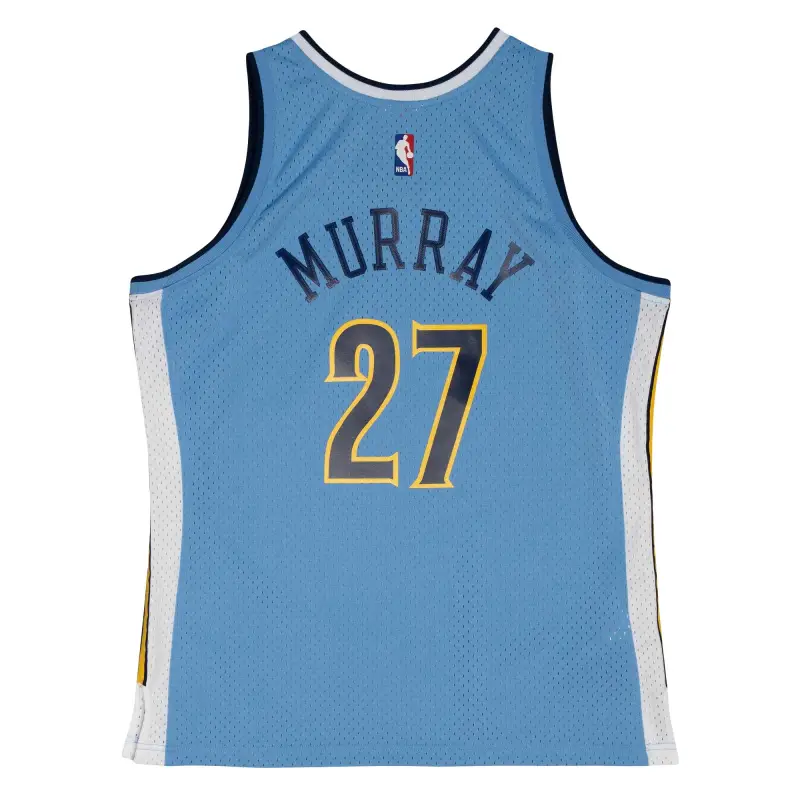 Men's Denver Nuggets Jamal Murray Powder Blue 2016/17 Throwback Swingman Jersey