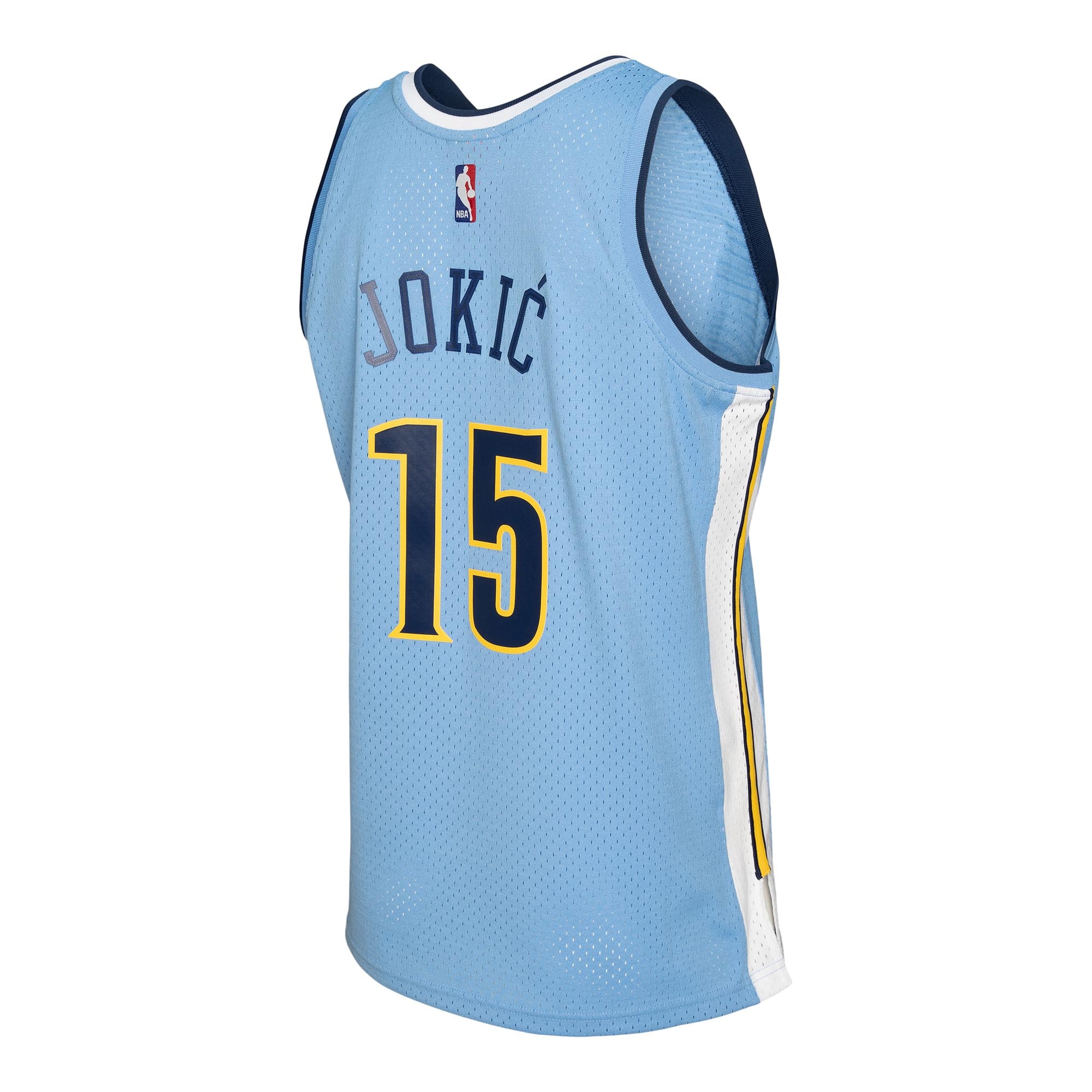Men's Denver Nuggets Nikola Jokic Light Blue 2016/17 Swingman Jersey