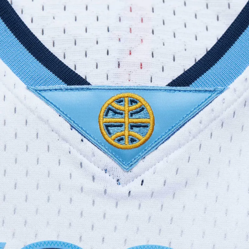Men's Denver Nuggets Nikola Jokic White 2016/17 Throwback Swingman Jersey