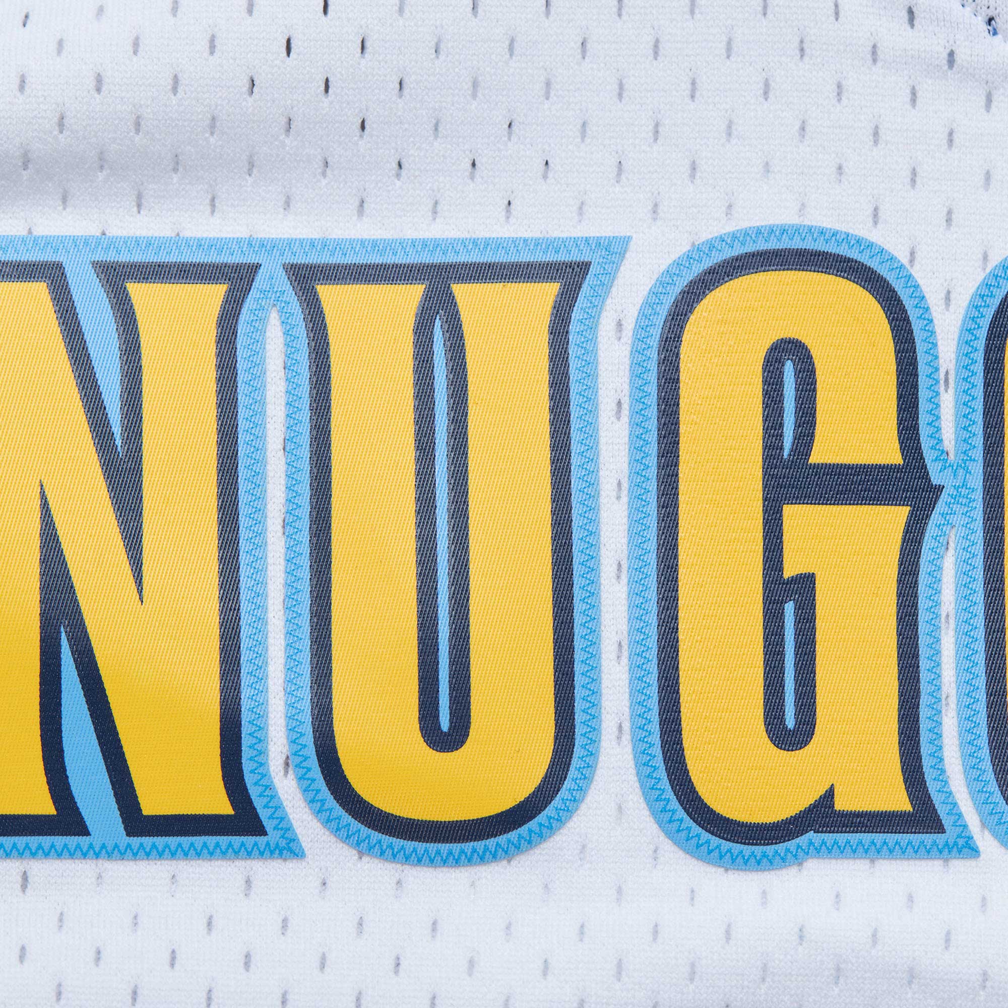 Men's Denver Nuggets Nikola Jokic White 2016/17 Throwback Swingman Jersey