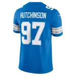Men's Detroit Lions Aidan Hutchinson Blue Vapor F.U.S.E. Limited Jersey