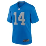 Men's Detroit Lions Amon-Ra St. Brown Blue Alternate Game Jersey