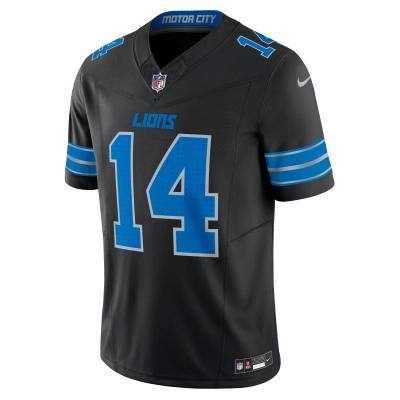 Men's Detroit Lions Amon-Ra St. Brown Black 2nd Alternate Vapor F.U.S.E. Limited Jersey 02
