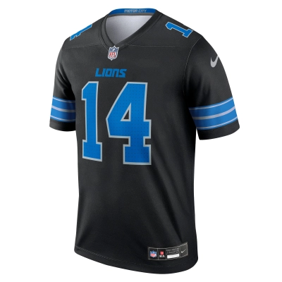 Men's Detroit Lions Amon-Ra St. Brown Black Legend Jersey 02