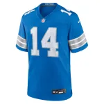 Men's Detroit Lions Amon-Ra St. Brown Blue Game Jersey
