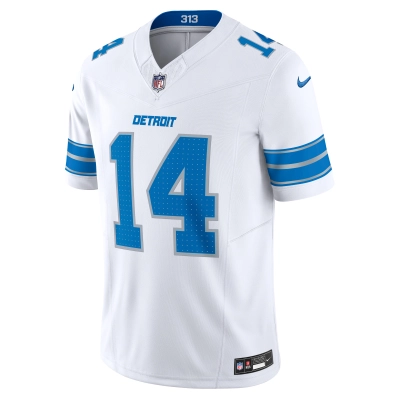 Men's Detroit Lions Amon-Ra St. Brown White Vapor F.U.S.E. Limited Jersey 02
