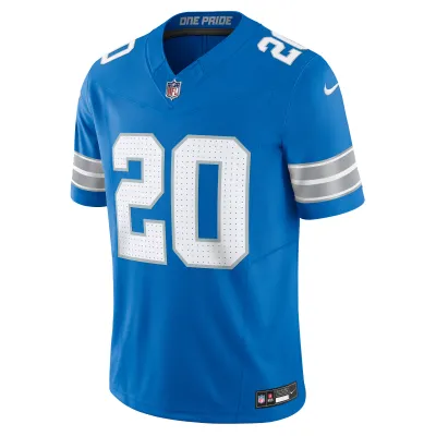 Men's Detroit Lions Barry Sanders Blue Vapor F.U.S.E. Limited Jersey 02
