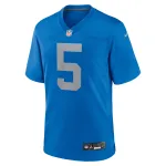 Men's Detroit Lions David Montgomery Blue Alternate Game Jersey