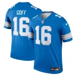 Men's Detroit Lions Jared Goff Blue Legend Jersey