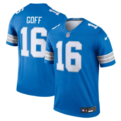 Men's Detroit Lions Jared Goff Blue Legend Jersey 01