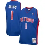 Men's Detroit Pistons Chauncey Billups Royal 2003/04 Hardwood Classics Swingman Jersey
