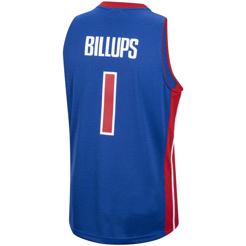Men's Detroit Pistons Chauncey Billups Royal 2003/04 Hardwood Classics Swingman Jersey