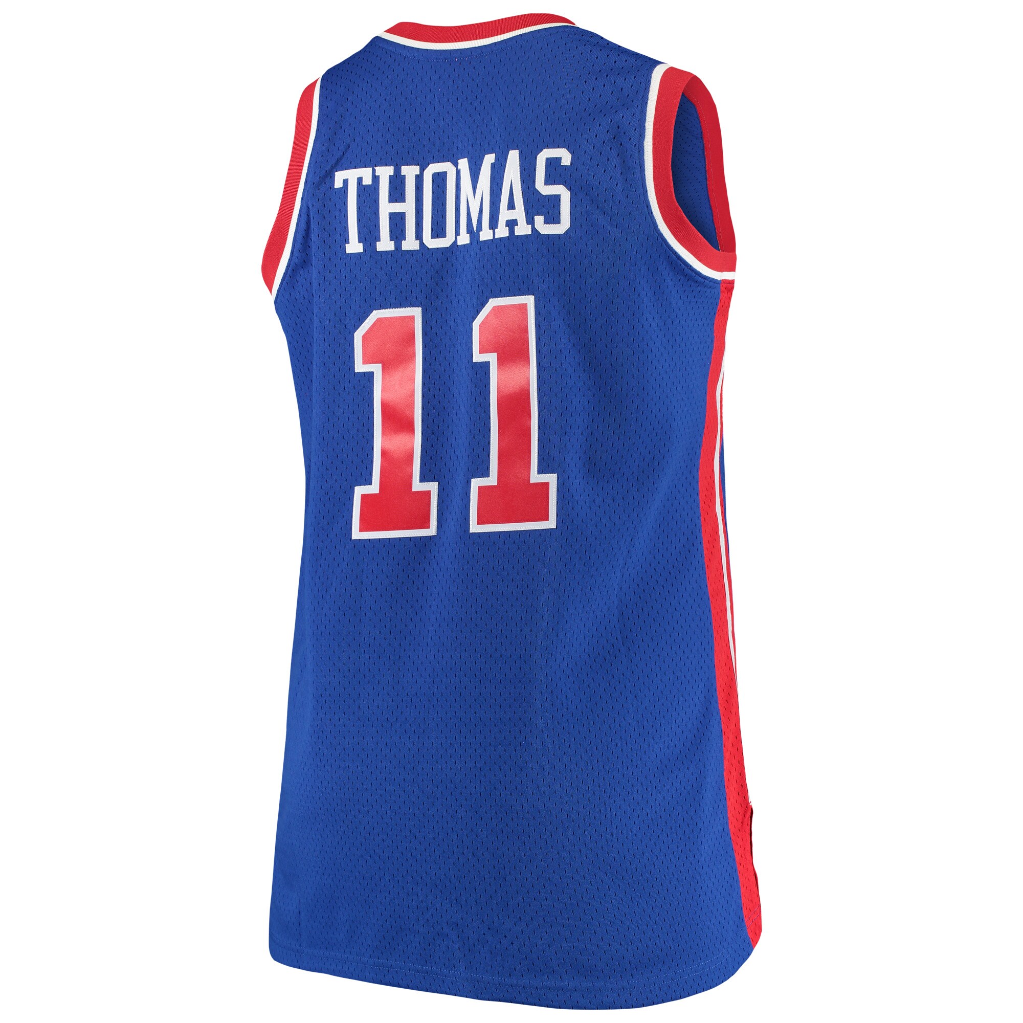 Men's Detroit Pistons Isaiah Thomas Royal 1988/89 Big & Tall Hardwood Classics Swingman Jersey
