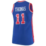 Men's Detroit Pistons Isaiah Thomas Royal 1988/89 Big & Tall Hardwood Classics Swingman Jersey