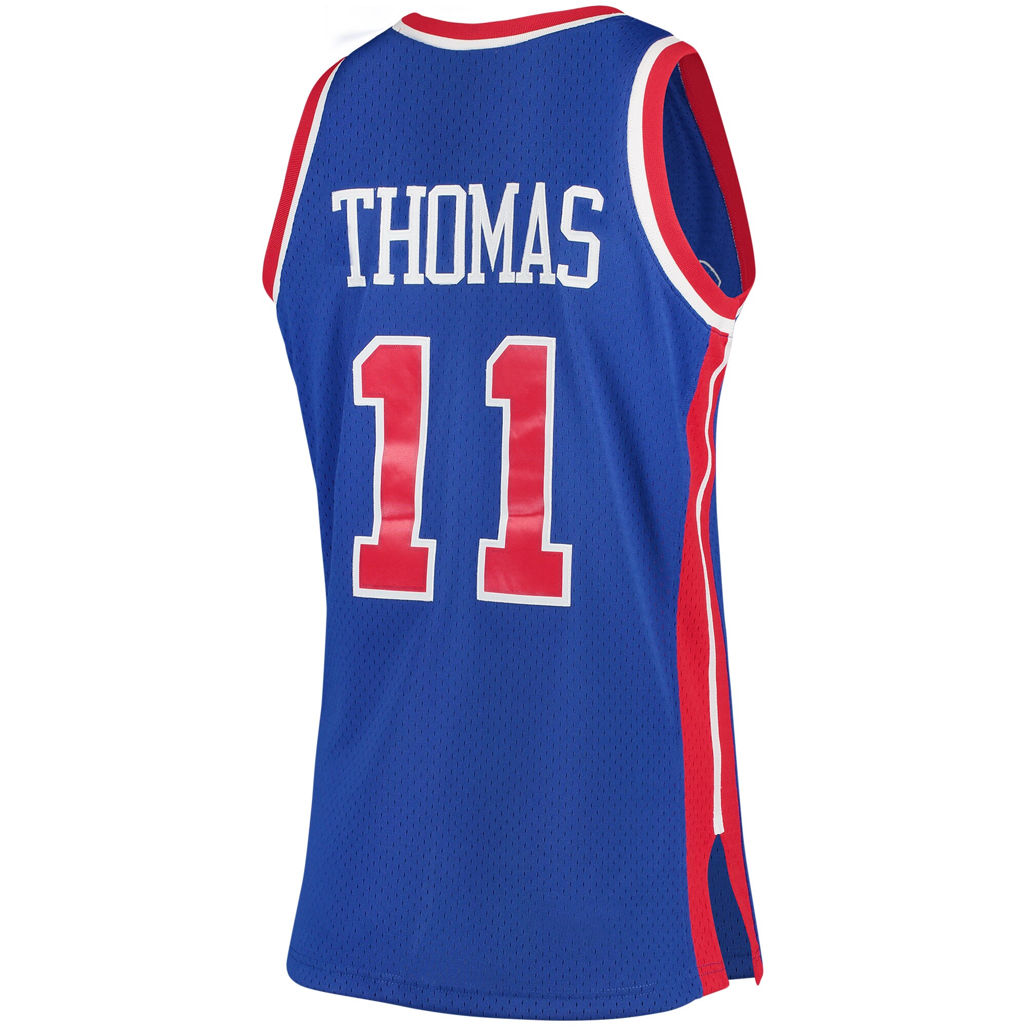 Men's Detroit Pistons Isiah Thomas Blue 1988/89 Hardwood Classics Swingman Jersey