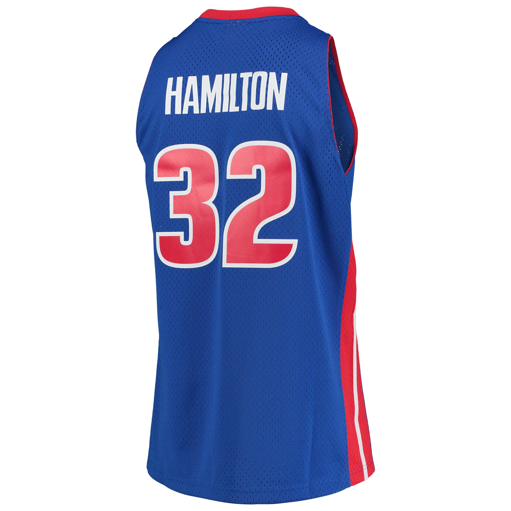 Men's Detroit Pistons Richard Hamilton Blue 2003/04 Hardwood Classics Swingman Jersey