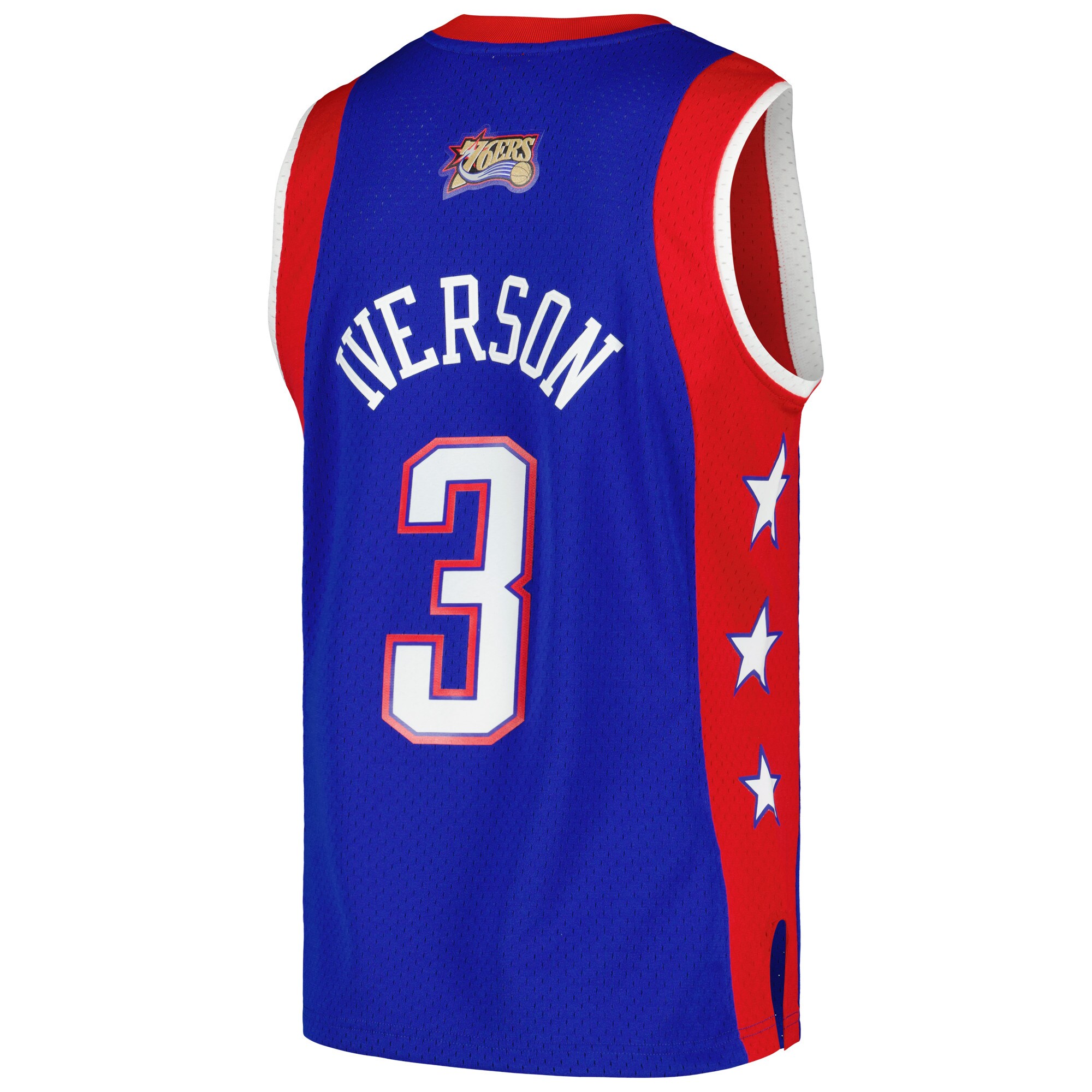 Men's Eastern Conference Allen Iverson Royal Hardwood Classics 2004 NBA All-Star Game Swingman Throwback Jersey