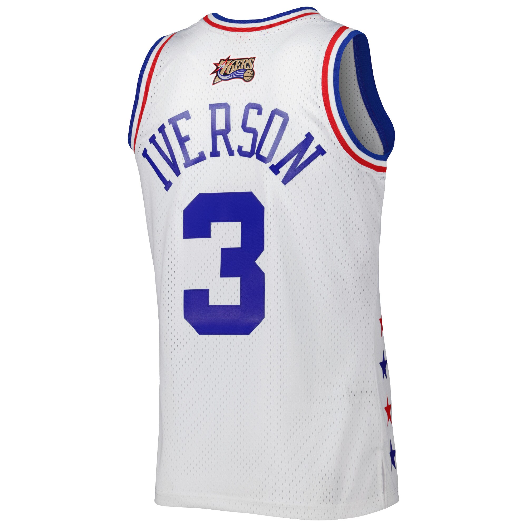 Men's Eastern Conference Allen Iverson White 2003 All Star Game Swingman Jersey