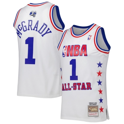 Men's Eastern Conference Tracy McGrady White 2003 All Star Game Swingman Jersey 01