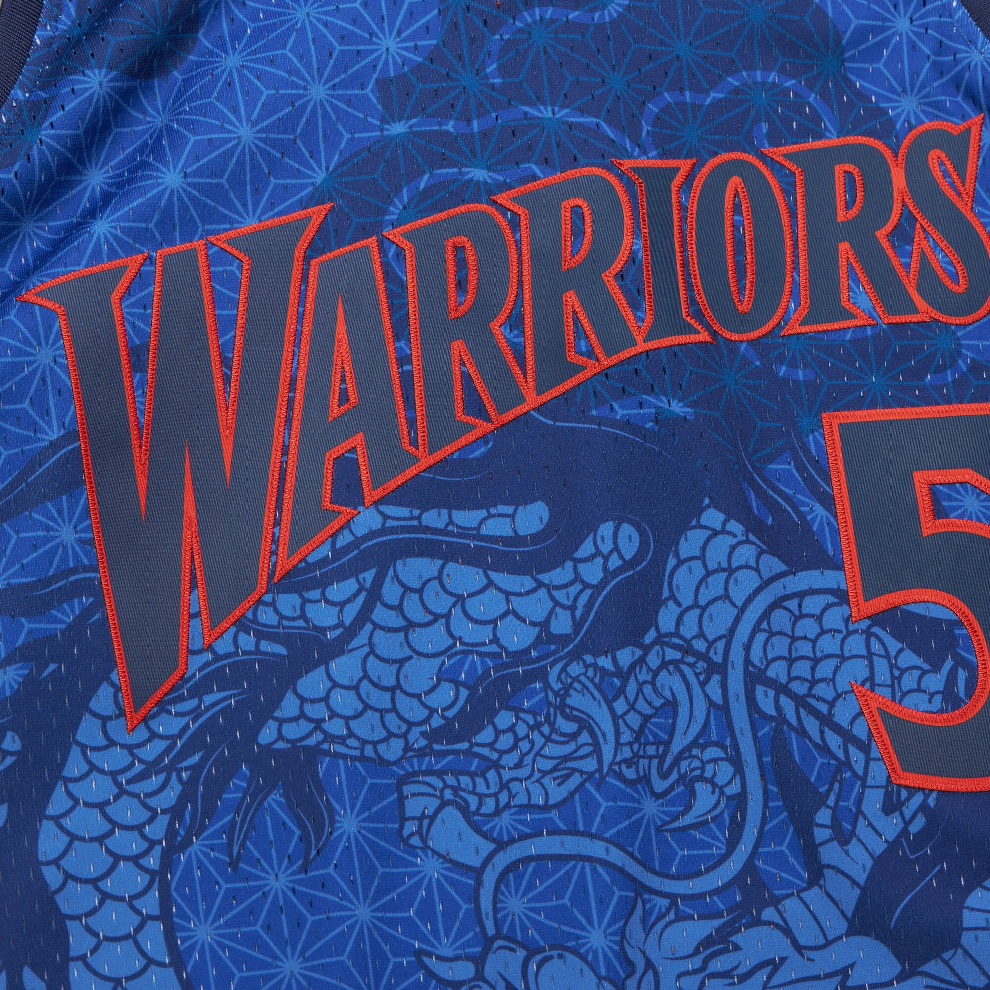 Men's Golden State Warriors Baron Davis Royal 2006/07 Hardwood Classics Asian Heritage 6.0 Swingman Throwback Player Jersey