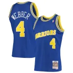Men's Golden State Warriors Chris Webber Royal 1993/94 Hardwood Classics Swingman Jersey