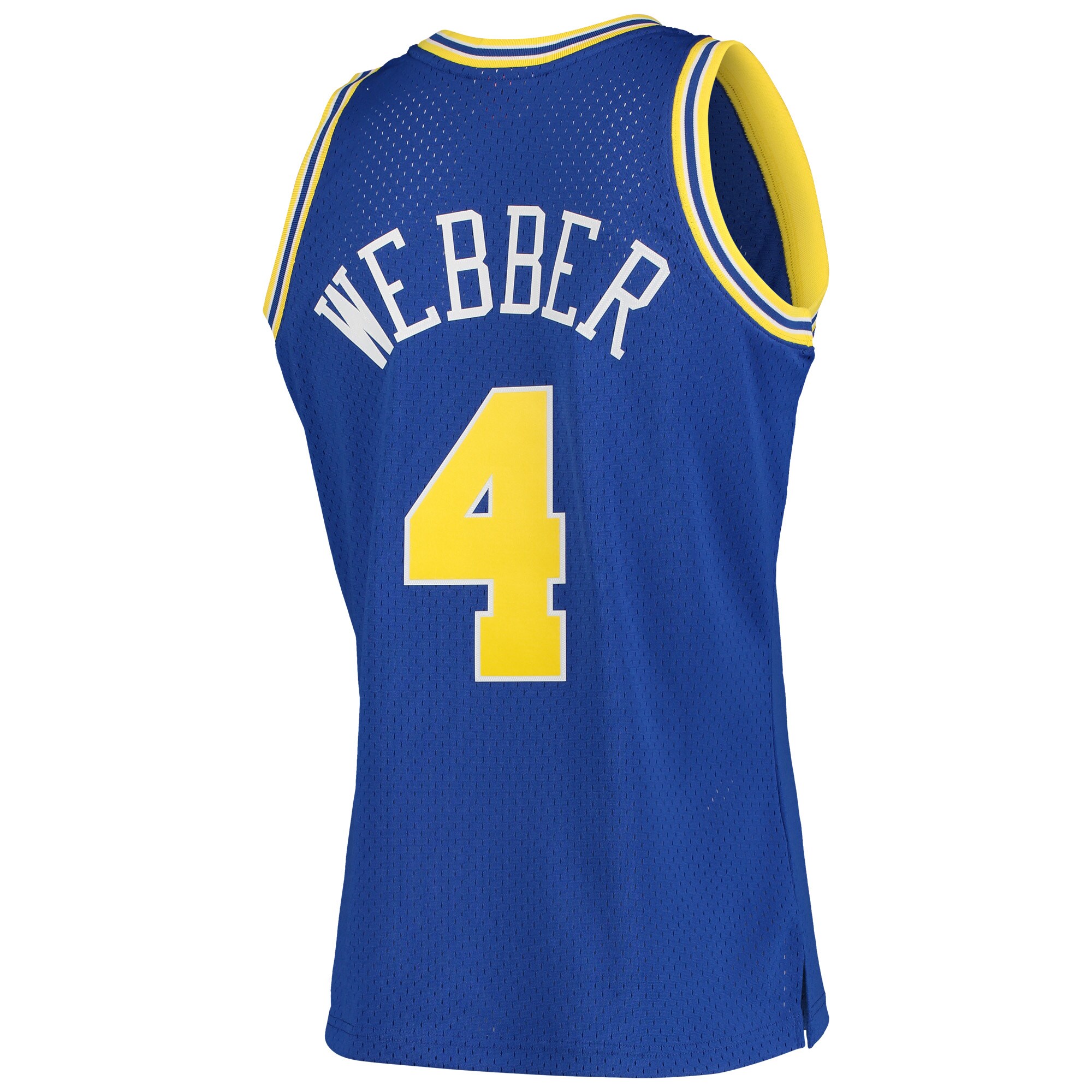 Men's Golden State Warriors Chris Webber Royal 1993/94 Hardwood Classics Swingman Jersey