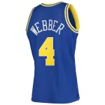 Men's Golden State Warriors Chris Webber Royal 1993/94 Hardwood Classics Swingman Jersey