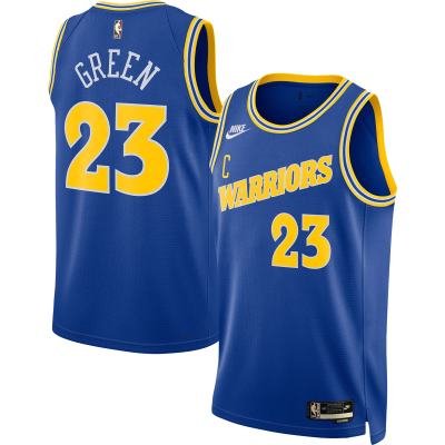 Men's Golden State Warriors Draymond Green Blue Swingman Jersey - Classic Edition 01