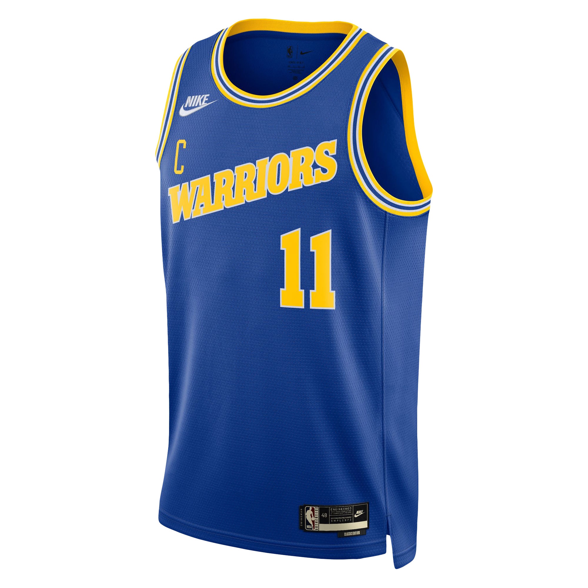 Men's Golden State Warriors Klay Thompson Blue Swingman Jersey - Classic Edition