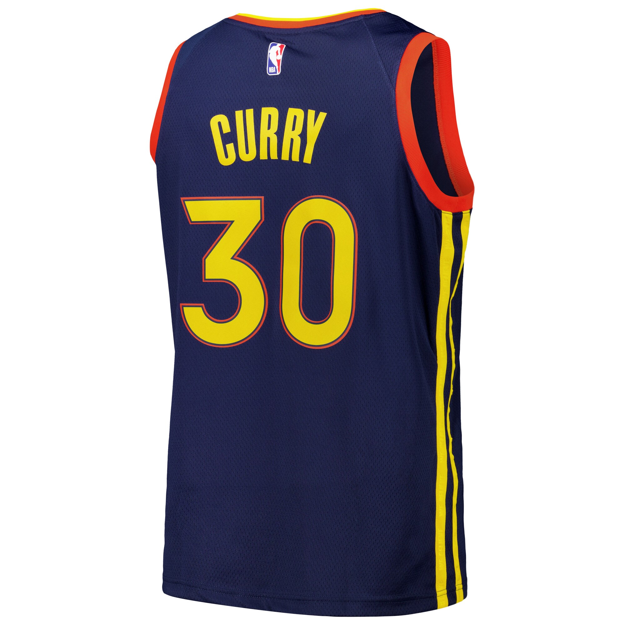 Men's Golden State Warriors Stephen Curry Royal Swingman Jersey - City Edition