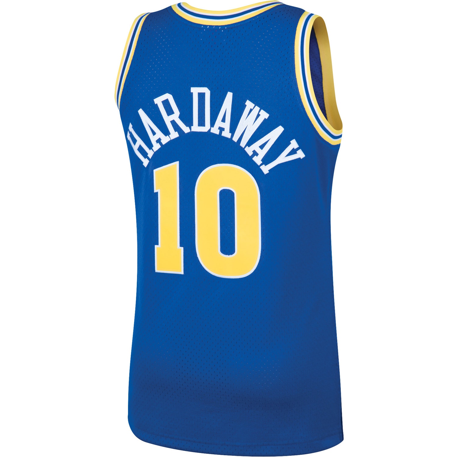 Men's Golden State Warriors Tim Hardaway Royal 1990/91 Hardwood Classics Swingman Jersey