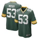 Men's Green Bay Packers Arron Mosby  Green Team Game Jersey