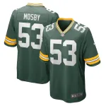 Men's Green Bay Packers Arron Mosby  Green Team Game Jersey