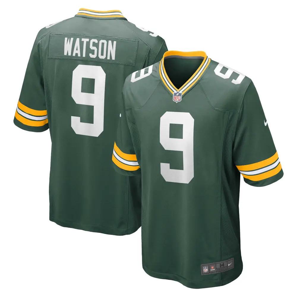 Men's Green Bay Packers Christian Watson Green Game Jersey