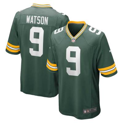 Men's Green Bay Packers Christian Watson Green Game Jersey 01