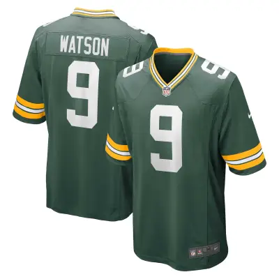 Men's Green Bay Packers Christian Watson Green Game Jersey 01