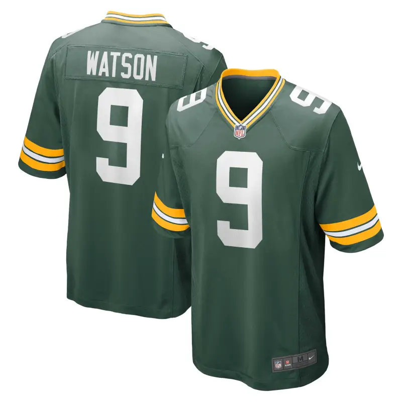 Men's Green Bay Packers Christian Watson Green Game Jersey