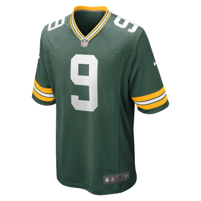 Men's Green Bay Packers Christian Watson Green Game Jersey 02