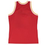 Men's Houston Rockets Red 1996-97 Hardwood Classics Swingman Jersey