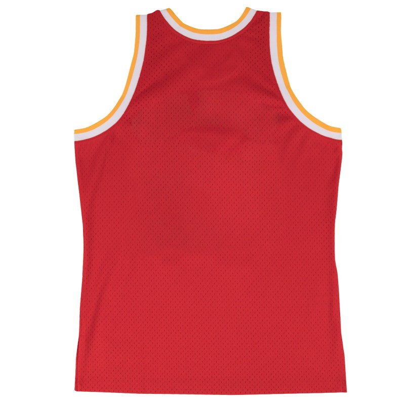 Men's Houston Rockets Red 1996-97 Hardwood Classics Swingman Jersey