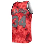 Men's Houston Rockets Hakeem Olajuwon Red 1993/94 Galaxy Swingman Jersey
