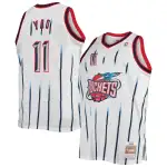 Men's Houston Rockets Yao Ming White 2002/03 Big & Tall Hardwood Classics Swingman Jersey