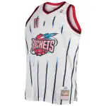 Men's Houston Rockets Yao Ming White 2002/03 Big & Tall Hardwood Classics Swingman Jersey