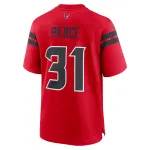 Men's Houston Texans Dameon Pierce Red Alternate Game Jersey