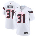 Men's Houston Texans Dameon Pierce White Game Jersey