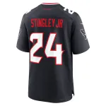 Men's Houston Texans Derek Stingley Jr. Navy Game Jersey