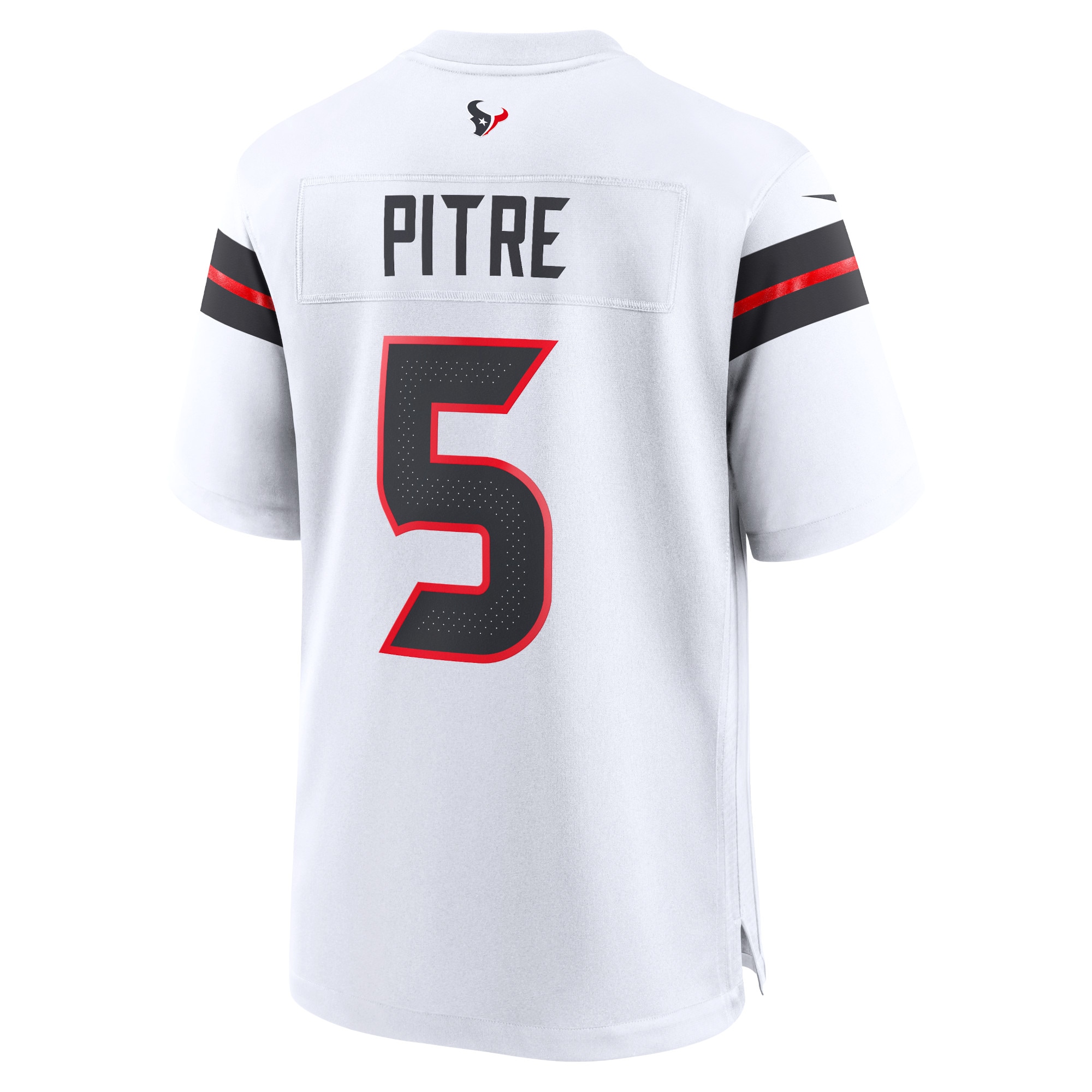 Men's Houston Texans Jalen Pitre White Game Jersey